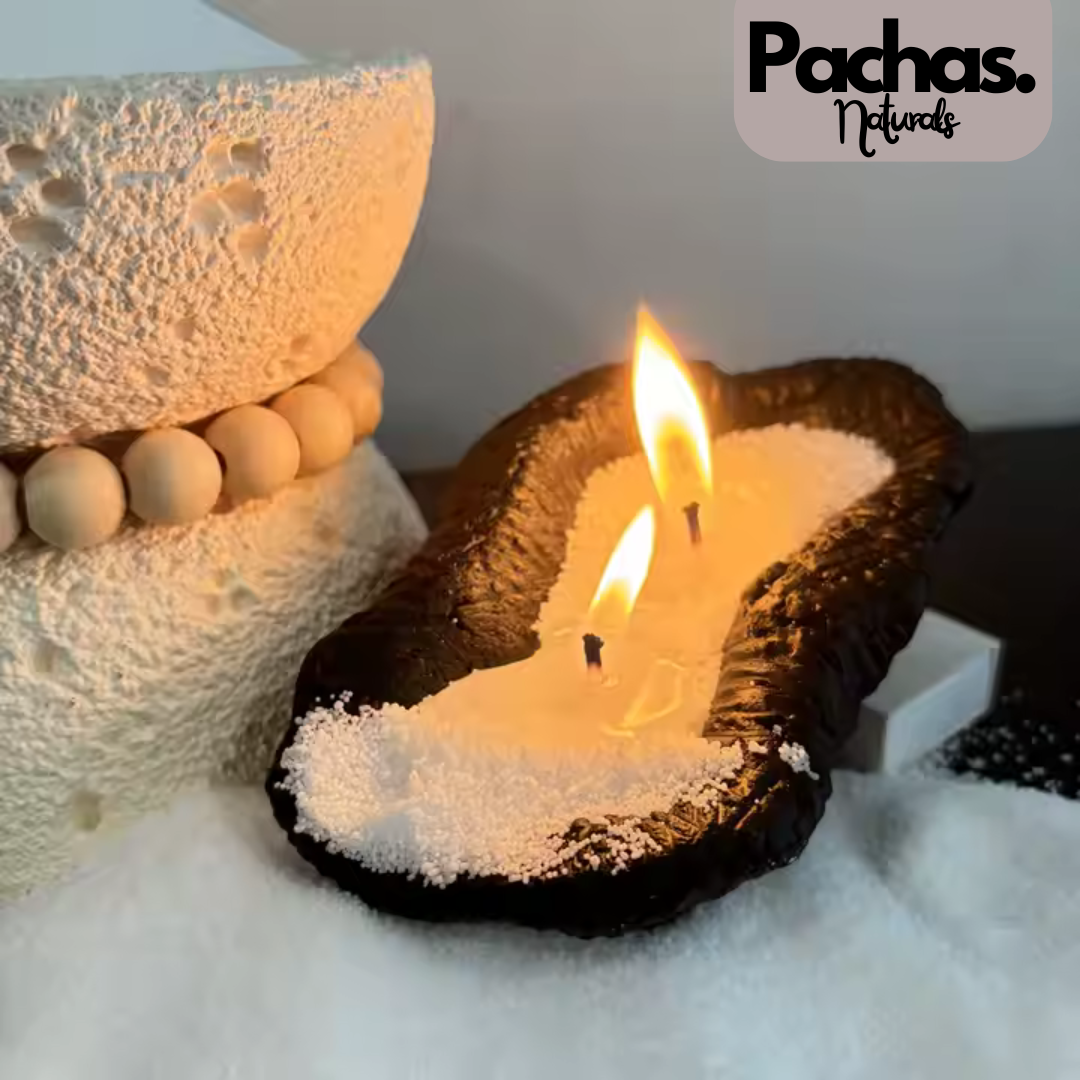 Natuurlijke Sand Wax Kaars