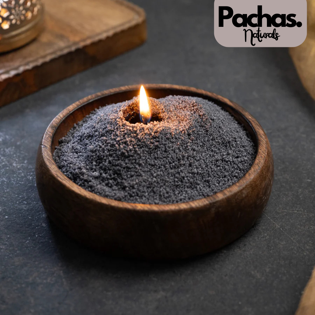 Natuurlijke Sand Wax Kaars