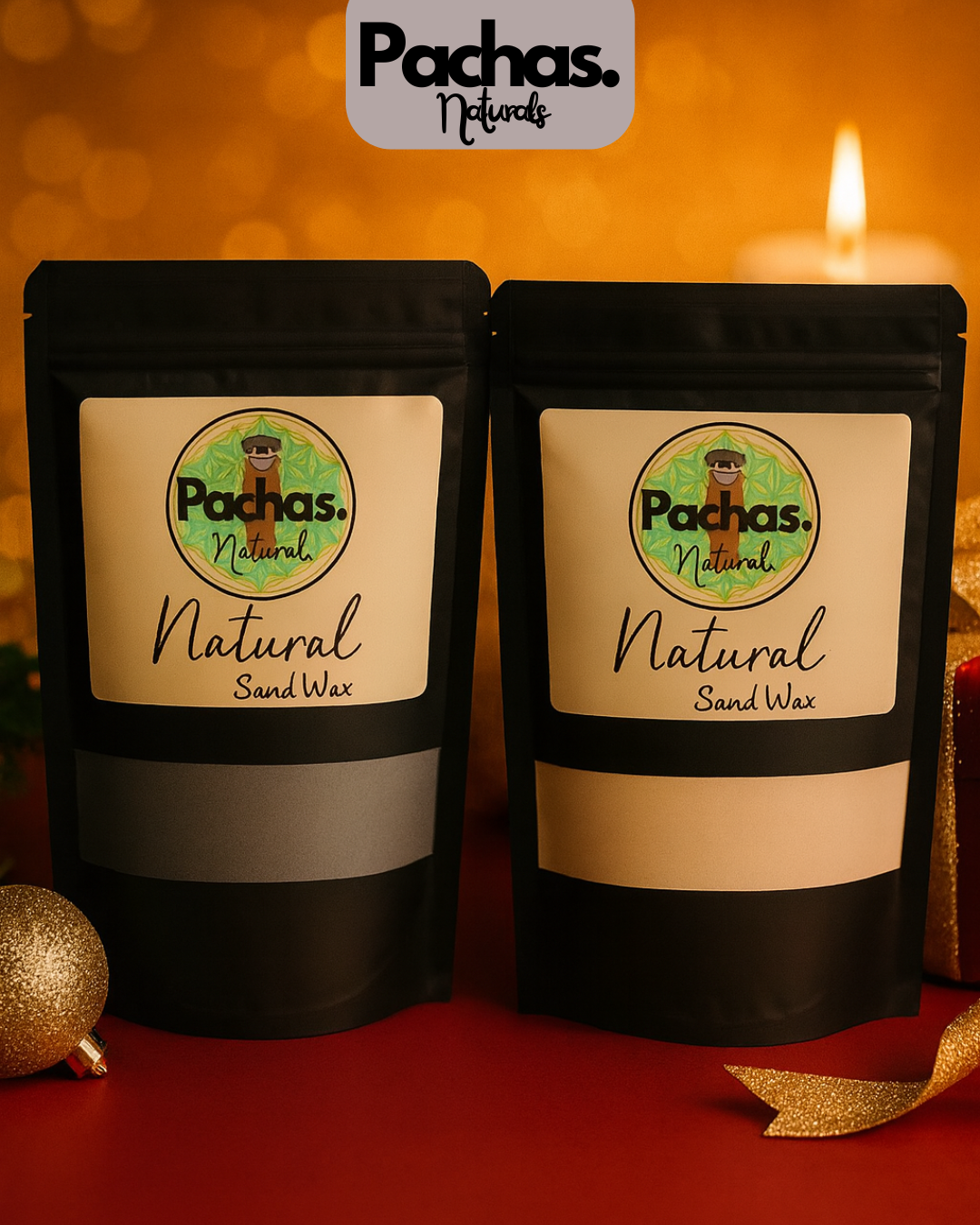 Natuurlijke Sand Wax Kaars