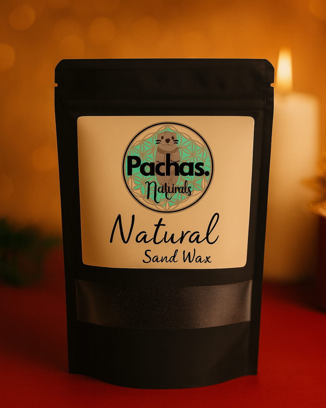 Natuurlijke Sand Wax Kaars